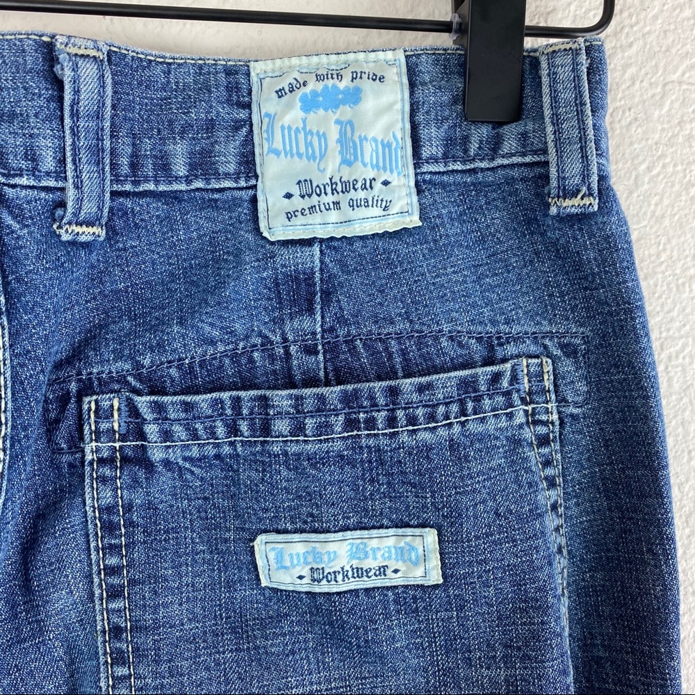 Lucky Brand Cropped Jeans 100% Cotton size 6 28 - Picture 8 of 10